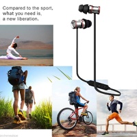 Waterproof Magnetic Sport Earbuds with Mic - Wireless Bluetooth V4.1 - Ip7G9654A thumbnail