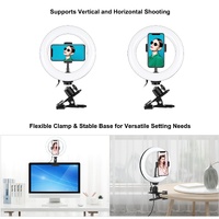 7.9 Ring Selfie Light with Dual Colour Led for Vlogging & Photography thumbnail