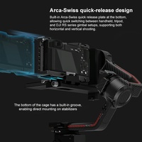 Metal Camera Cage For Sony A6500 / A6400 / A6300 / A6000 - Stabilizer Rig Black thumbnail