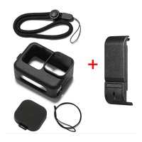 Silicone Protective Case with Wrist Strap and Lens Cover for Gopro Hero12 thumbnail