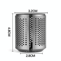Open Design Outer Filter Cover For Hd01 / Hd03 / Hd08 / Hd15 Hair Dryer - Black thumbnail