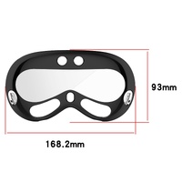Vr Case for Apple Vision Pro - Electroplated Tpu - Black thumbnail