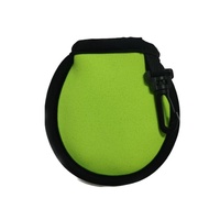 Hooked Neoprene Golf Ball Cover - Durable Protection - Red thumbnail