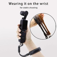 Handheld Camera Gimbal Wrist Strap for Dji Pocket / Om Series - Coffee Color thumbnail