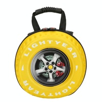 Kindergarten Shoulder Bag - Tire Shaped for Kids - Blue thumbnail