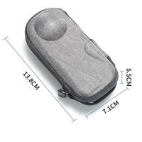 Lightweight Waterproof Insta360 X4 Mini Storage Bag - Light Gray thumbnail
