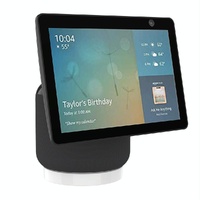 Desktop Bracket for Amazon Echo Show 10 - no Drilling Required - Black thumbnail