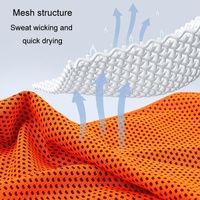 Portable Quick Dry Sports Towel Set with Silicone Sleeve and Storage Bag - 30x80cm - Orange - 30X80Cm thumbnail