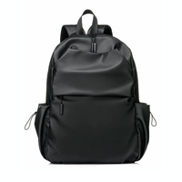 Versatile Double Laptop Backpack for Students and Professionals - Grey thumbnail
