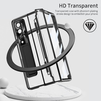Phantom Series Folding Case for Samsung Galaxy z Fold 4 - Silver thumbnail
