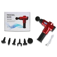 Portable Electric Massager For Muscle Relaxation And Fitness - Red thumbnail