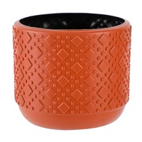 Versatile Vase for Wet and Dry Flowers - Glazed Finish Durable Design - Sea Blue thumbnail
