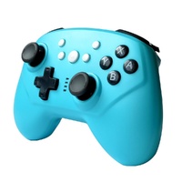 Wireless Game Handle for Nintendo Switch Lite - Tooth Design - Blue thumbnail