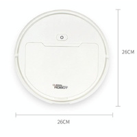 3-in-1 Smart Vacuum Cleaner Robot - Rechargeable Multifunctional Dry / Wet - White thumbnail