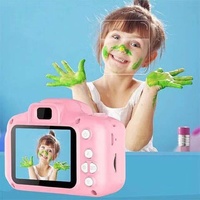 Portable 8.0mp Hd Children's Digital Camera with 2.0 Screen - Pink thumbnail