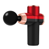 Compact 12V Muscle Relax Massage Gun - Mini Size - Black Green thumbnail