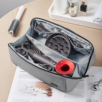 Waterproof Hair Dryer Storage Bag Large Capacity - Black thumbnail