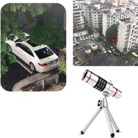 Universal Mobile Phone Telescope Lens with Clip - Ideal for Outdoor Shooting - 18X thumbnail