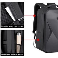 Waterproof Laptop Backpack with Usb Port - 17 Inch Capacity Password Lock thumbnail
