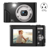 36mp 2.7k Full Hd Digital Camera with 16x Zoom for Children - 2.4 Inch Screen - Black thumbnail