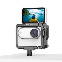 Aluminum Alloy Protective Frame for Insta360 Go 3 Camera with Battery Case thumbnail