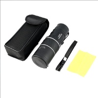 High Definition Night Vision Monocular Telescope - 40X60 12X Pocket Focusing - Black thumbnail