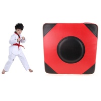 Thickened Square Boxing Wall Target - Magic Stickers - 40X40X10 - Red Black thumbnail