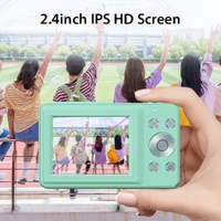 Mini Children Photography Camera - 2.4-inch Hd 16x Zoom - Pink+32G thumbnail