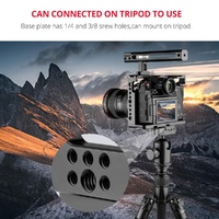 Panasonic Lumix Dc-S1H / Dc-S1 / Dc-S1R Camera Cage Stabilizer With Handle - Black thumbnail