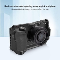 Metal Camera Cage Stabilizer For Sony A6700 - Black thumbnail