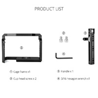 Canon R5 / R6 Video Camera Cage Stabilizer With Handle thumbnail