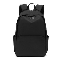 Multifunctional Oxford Laptop Backpack - Black thumbnail