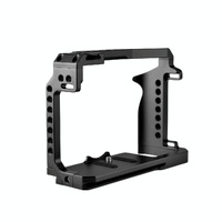 Video Camera Cage Stabilizer For Canon Eos R5 / R6 / R - Black thumbnail