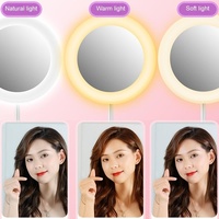 Multi-function Live Broadcast Ring Light with Phone Holder - G6 Black thumbnail