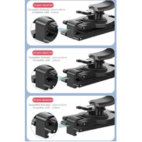 360 Degree Rotating Quick Release Backpack Strap Mount for Gopro Hero 12 thumbnail