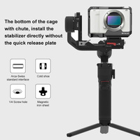 Aluminum Camera Cage For Sony Zv-E1 Stabilizer - Black thumbnail