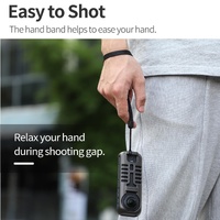 Graphene Protective Case for Insta360 X4 with Hand Strap - Black thumbnail