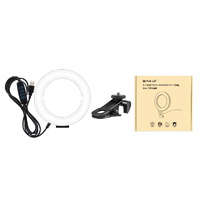 Usb Ring Selfie Light with Dual Colour Temperature and 3 Modes - 4.7 Inch thumbnail