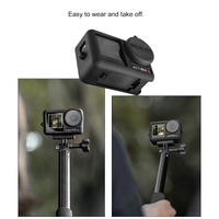 Shockproof Silicone Case with Lens Cap and Strap for Dji Action Camera thumbnail