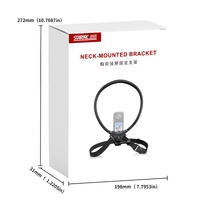 Adjustable Neck Vlog Bracket for Dji Gopro Insta360 Action Cameras and Smartphones thumbnail