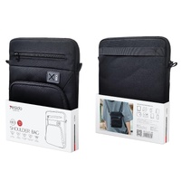 11 Inch Men Multifunctional Shoulder Bag Black thumbnail