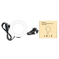 6.2 Dual-colour Ring Light with Usb 3 Modes Monitor Clip - Black thumbnail