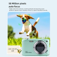 Portable 16X Zoom Hd Digital Camera With 2.88 Ips Screen - Black thumbnail