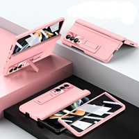 Foldable Full Body Case for Samsung Galaxy z Fold 4 / 5g - 360 Degree Folding - Pink thumbnail