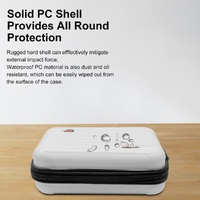 Small Organizer Bag for Sports Camera Accessories 18.5 x 11.5 x 6cm - Pearl White thumbnail