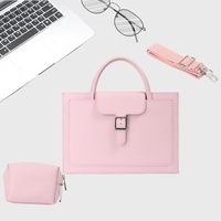 Waterproof Laptop Bag with Power Pack - 13 Inches Portable - Sky Blue thumbnail
