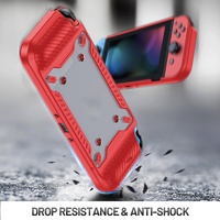 Protective Tpu Pc Case for Nintendo Switch Oled - Red thumbnail