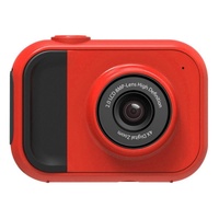 Kids' Digital Camera with Wide Angle Lens - Built-in Memory - Red thumbnail