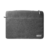 14 Inch Waterproof Laptop Handbag In Bg-01 Design - Grey - 16 Inch thumbnail