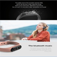 Waterproof Bluetooth Smart Watch With Hr / Bp Monitoring And Colour Screen - Pink thumbnail